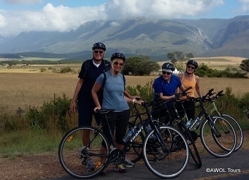 Pedalling on the Garden Route